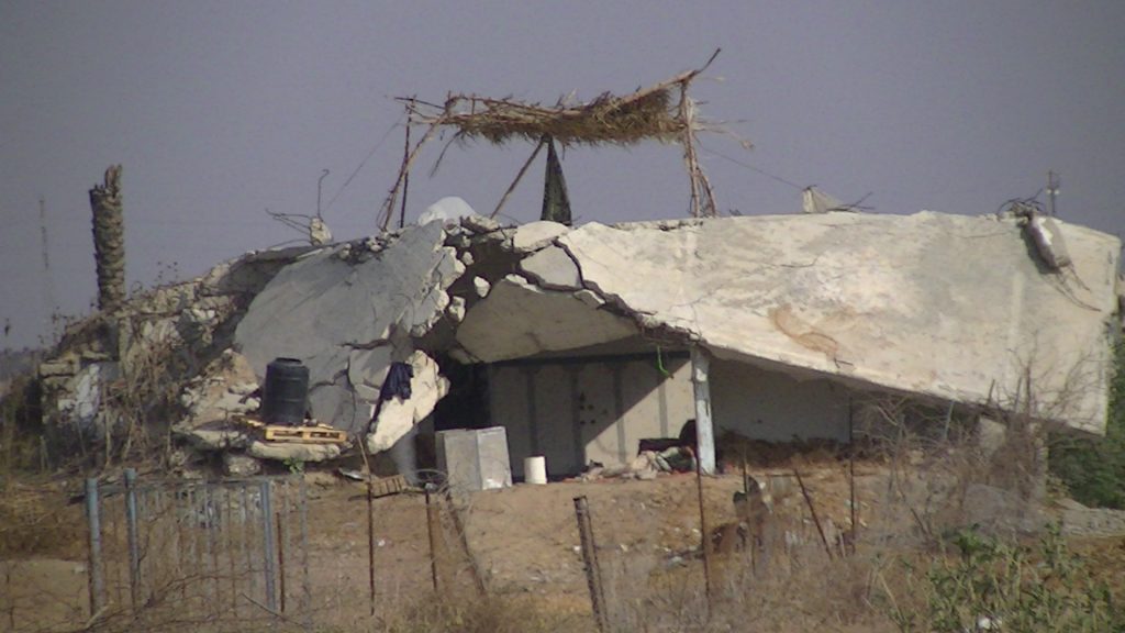 House in Beit Hanoun - destroyed by an airstrike in 2006 